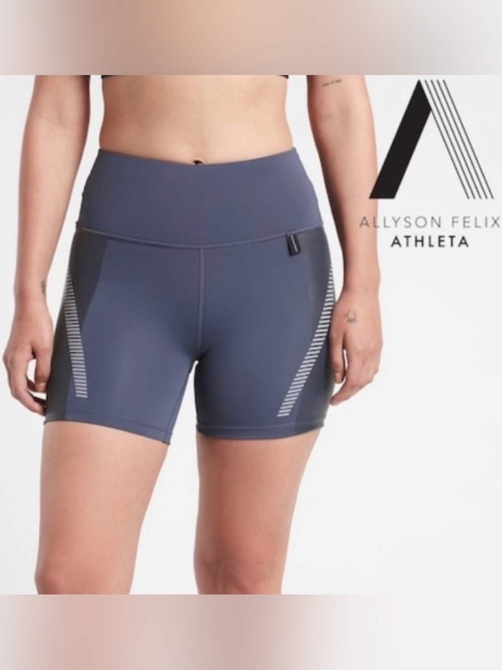 Athleta Allyson Felix running biker shorts | S